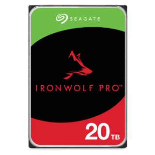 SEAGATE HDD IRONWOLF PRO SATA III 3.5-INCH 20TB ST20000NT001