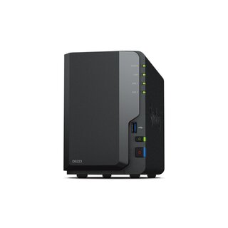 DS223 2BAY 2GB DDR4 3XUSB 3.2 1XRJ45 1GBE